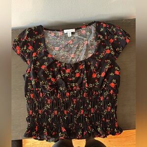 Topshop floral top